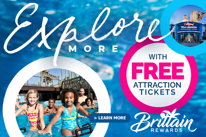 Free Attraction Tickets with Brittain Rewards